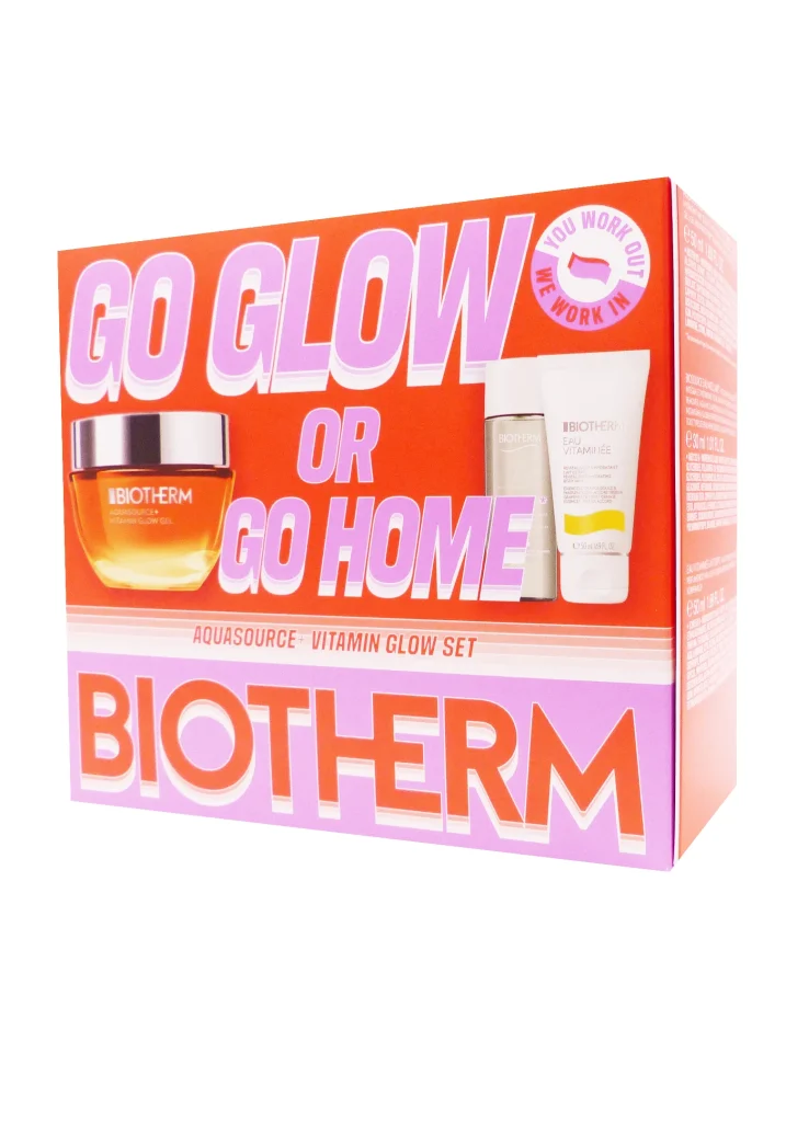 BIOTHERM BIO AQUASOURCE GLOW VITAMIN GLOW SET 26 2 coffret biotherm