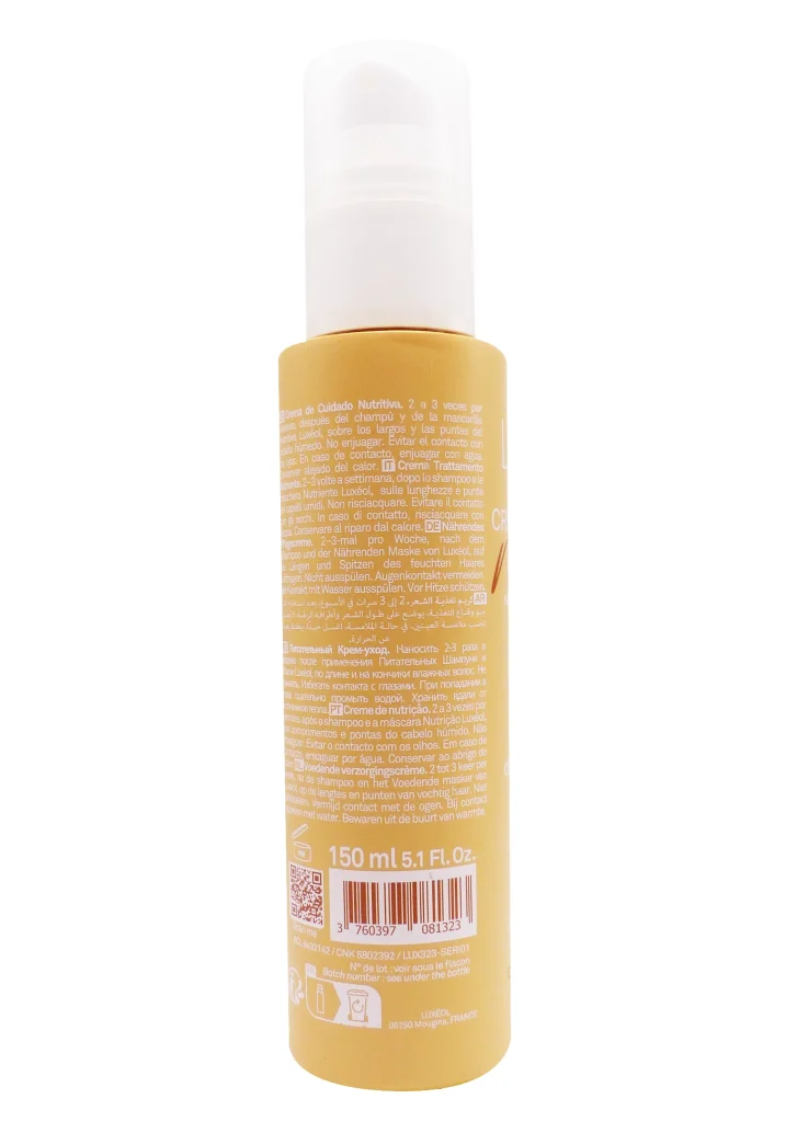 LUXEOL CREME DE SOIN NUTRITION 100ML 3 dos