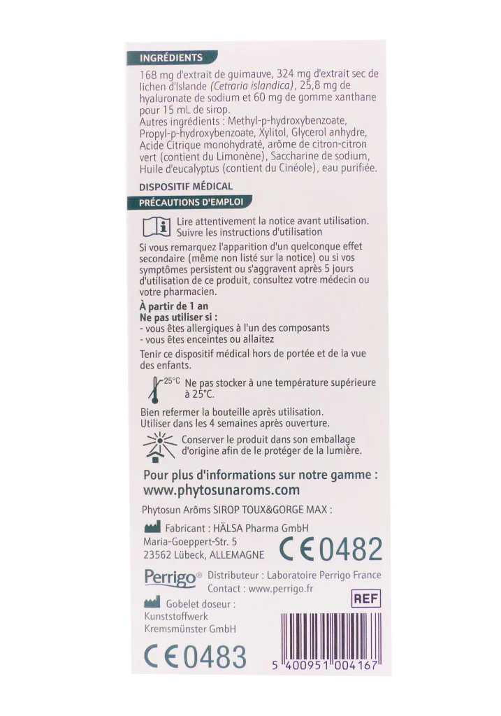 PHYTOSUN AROMS SIROP TOUX MAX 200ML 3 dos 1 3