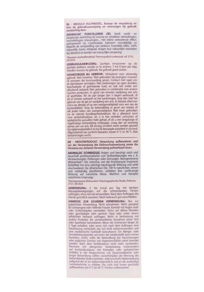 PRANAROM AROMALGIC GEL ANTIDOULEUR 100ML 5 dos aromalgique