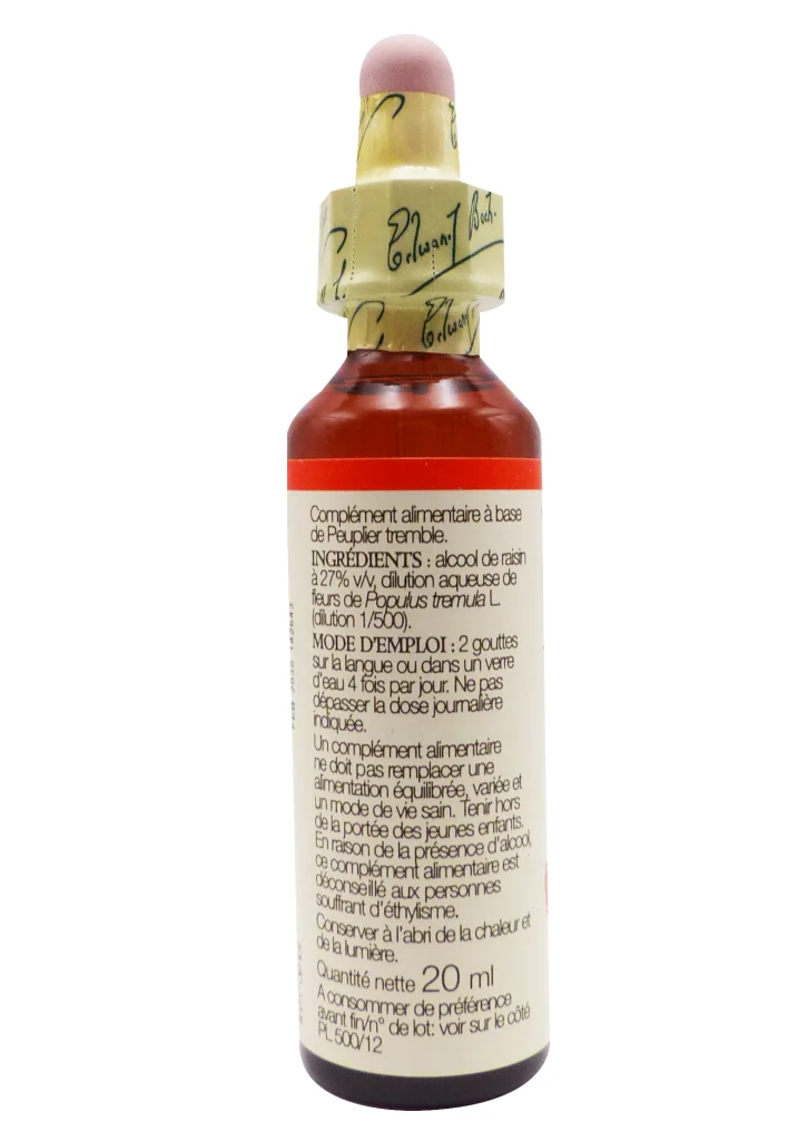 FLEURS DE BACH ASPEN FLACON GOUTTES 20ML 3 dos bach 4