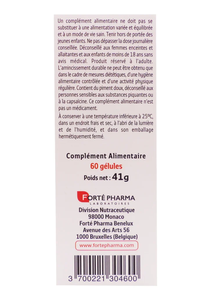 XTRASLIM CHRONO SHAPE AVEC MOROSIL 60 GELULES 3 dos forte pharma