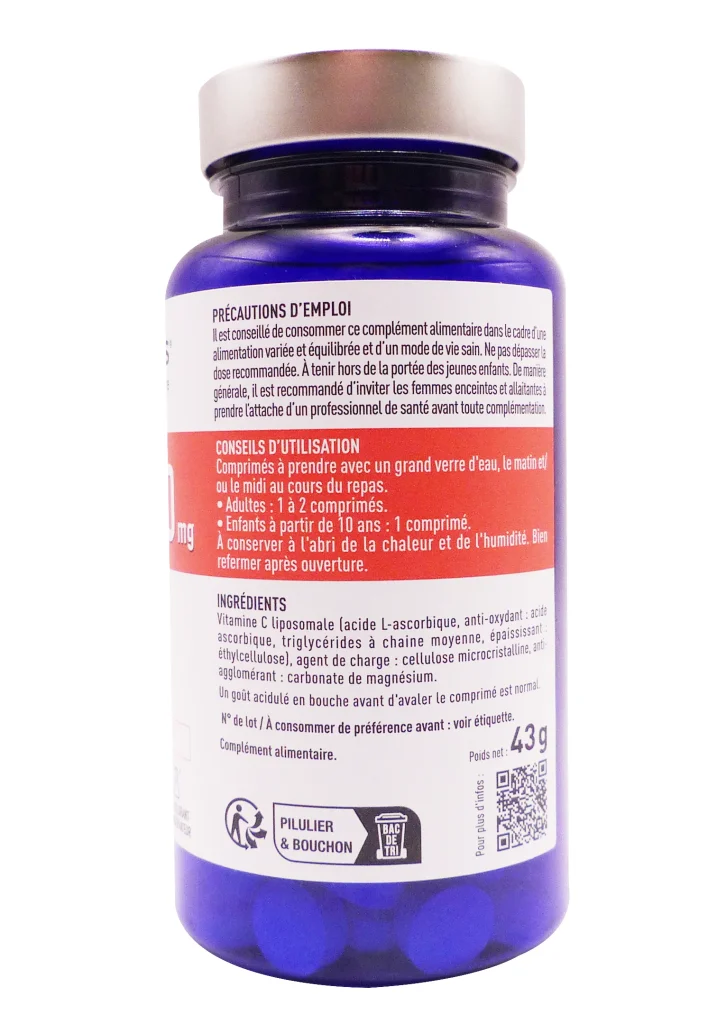 GRANIONS VIT C LIPOSOMALE 1000MG 60 COMPRIMES 3 dos granions 1