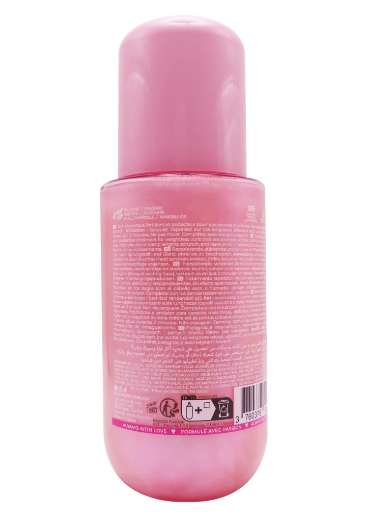 LES SECRETS DE LOLY PINK POWER BOND 200ML 3 dos pink