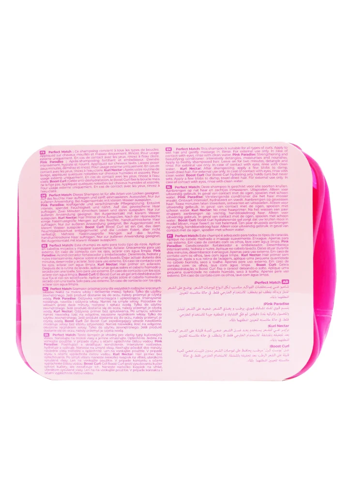 LES SECRETS DE LOLY TROUSSE DE VOYAGE ROUTINE CHEVEUX BOUCLES 3 dos travel kit les secrets de loly