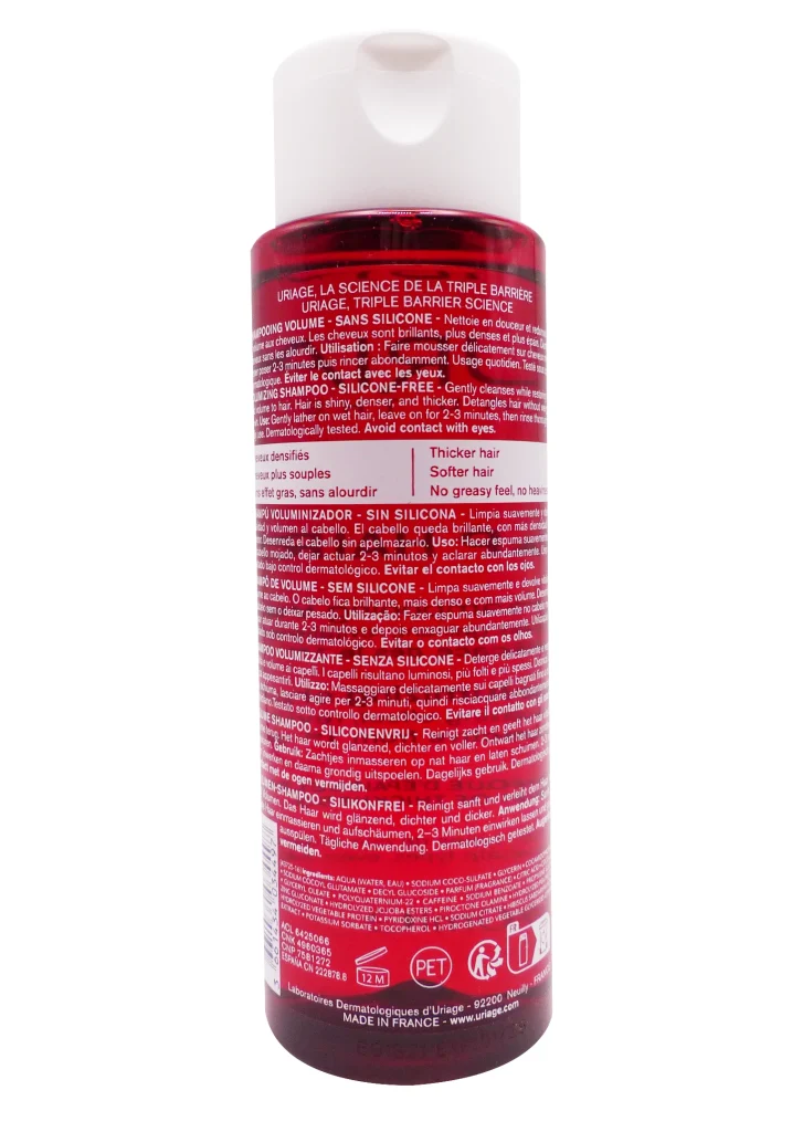 URIAGE AP HAIR SHAMPOOING VOLUME 200ML 3 dos uriage 1