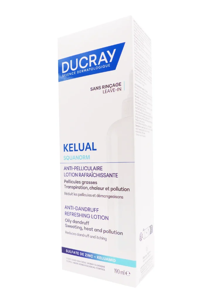 DUCRAY KELUAL SQUANORM LOT RAFRAICH 190ML 2 ducray kelual squanorm 1