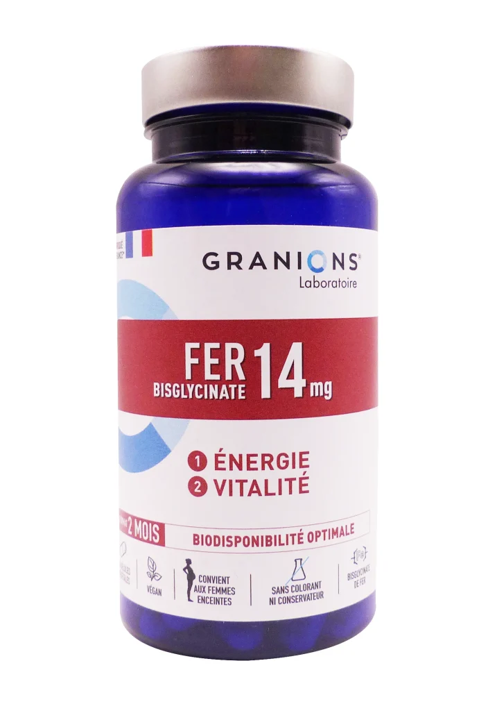 GRANIONS FER 14 MG 60 GELULES 2 fer 14 granions