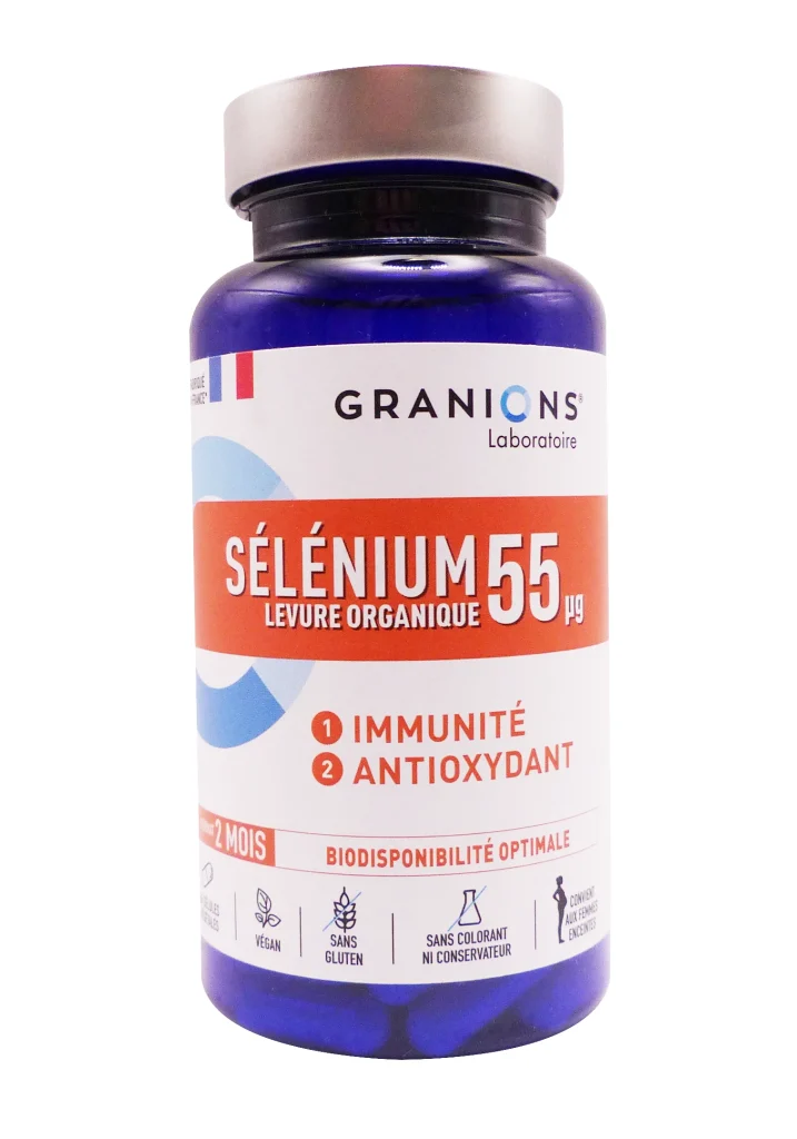 GRANIONS SELENIUM 55 µg 60 GELULES 2 granions selenium 55