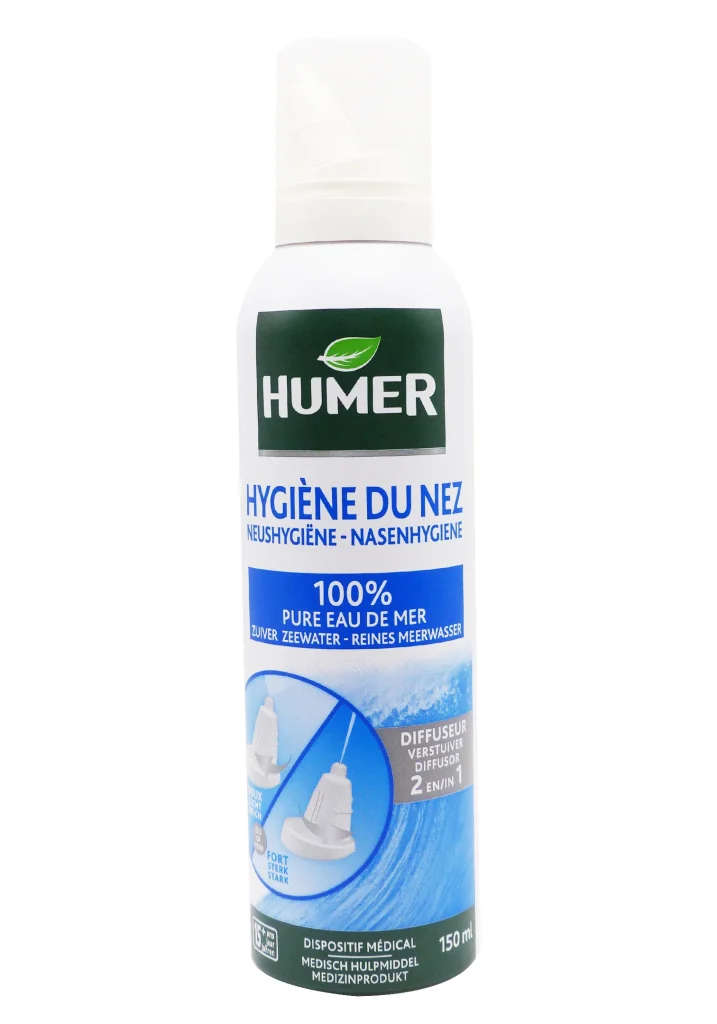 HUMER HYGIENE DU NEZ SPRAY NASAL 150 ML 4 humer flacon