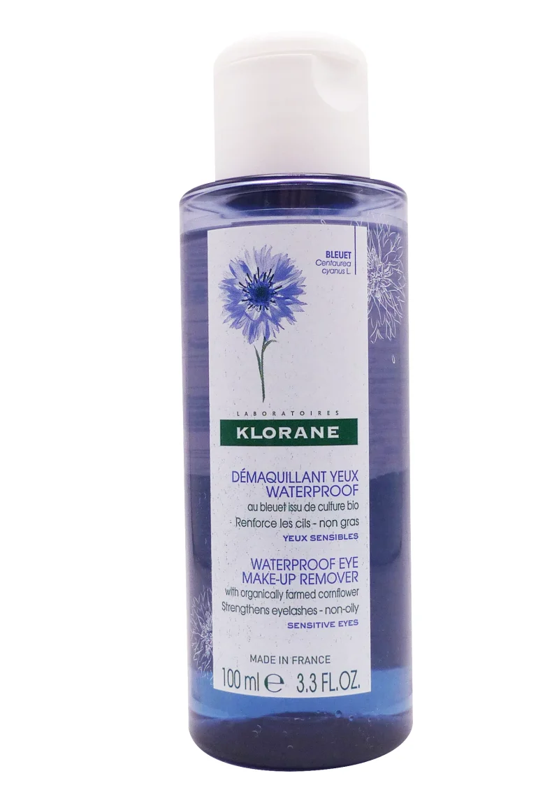 klorane démaquillant waterproof 100 ml