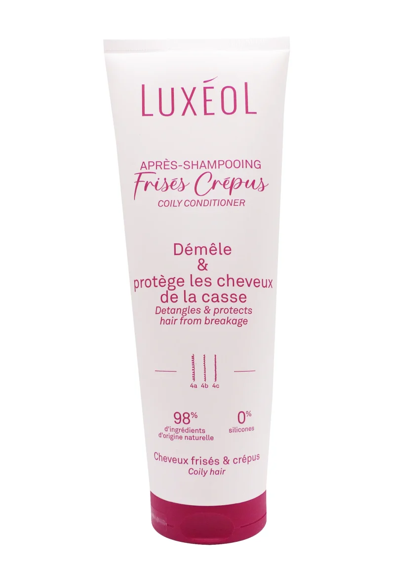 luxéol apres shampooing frisés crépus