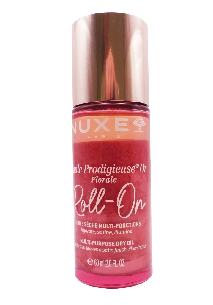 NUXE ROLL-ON HUILE PRODIGIEUSE OR FLORALE 60ML 2 nuxe huile prodigieuse florale roll on