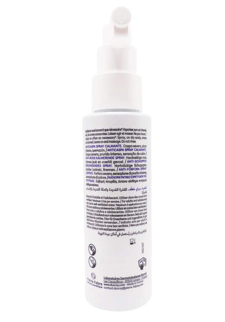 DUCRAY KELUAL DS SPRAY 100ML 4 spray cheveux