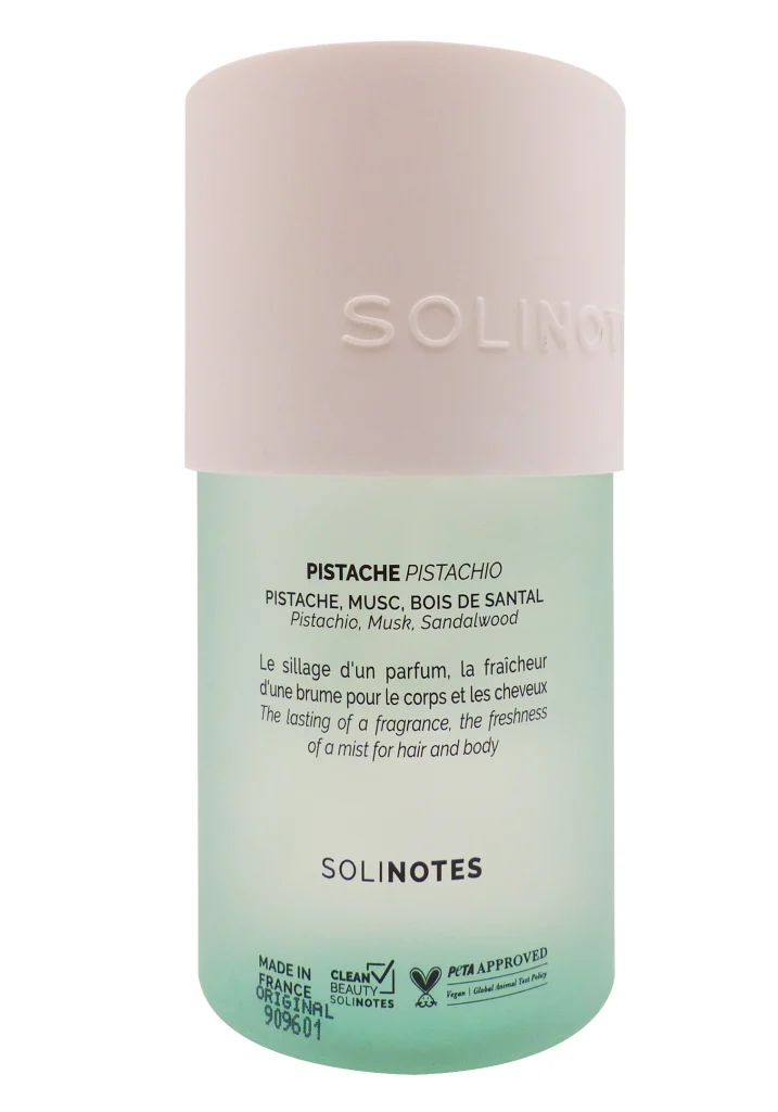 SOLINOTES PISTACHE BRUME PARFUMEE 180ML 3 brume pistache solinotes 180 ml dos