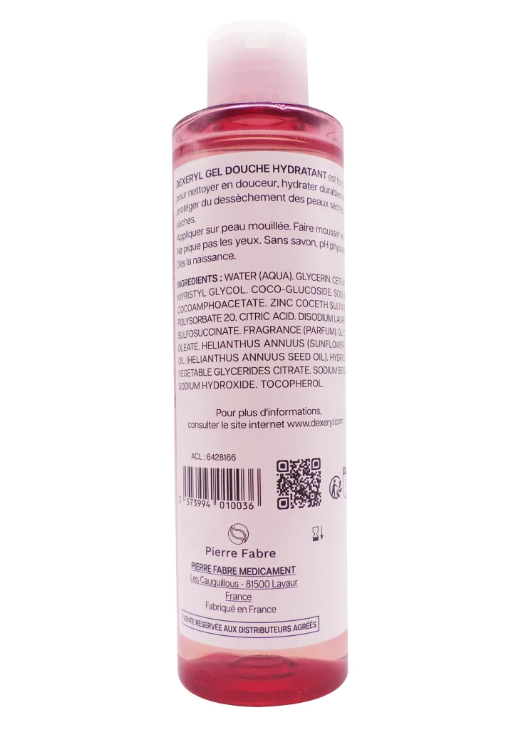 DEXERYL GEL DOUCHE HYDRATANT 200ML 3 dos dexeryl gel douche