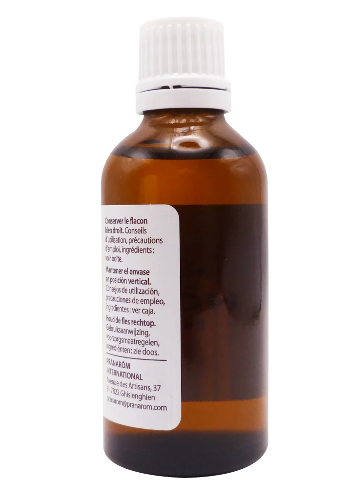 PRANAROM HUILE VEGETALE NOYAU ABRICOT 50ML 4 dos flacon 1
