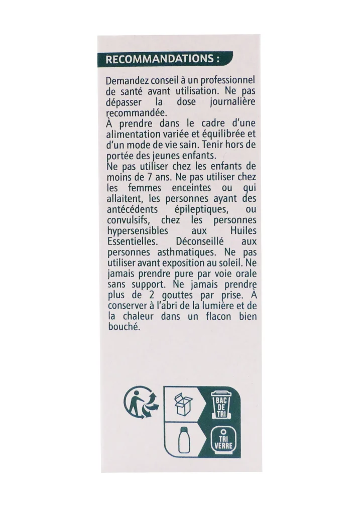 PHYTOSUN AROMS HUILE ESSENTIELLE BIO BERGAMOTE 10ML 3 dos huile essentielle