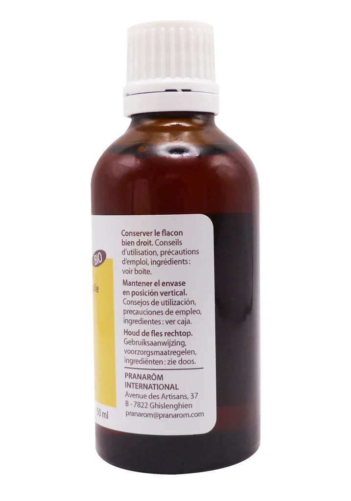 PRANAROM HUILE VEGETALE NIGELLE BIO 50ML 4 dos huile nigelle
