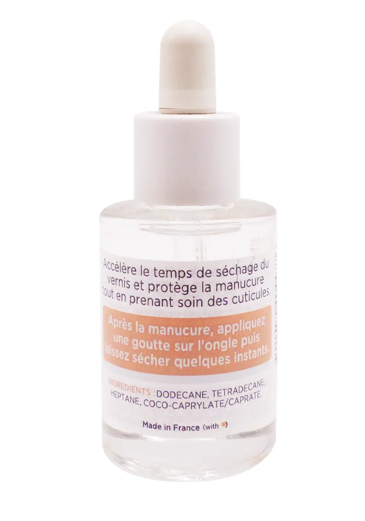 MEME HUILE SECHE VERNIS 9ML 3 dos huile seche vernis