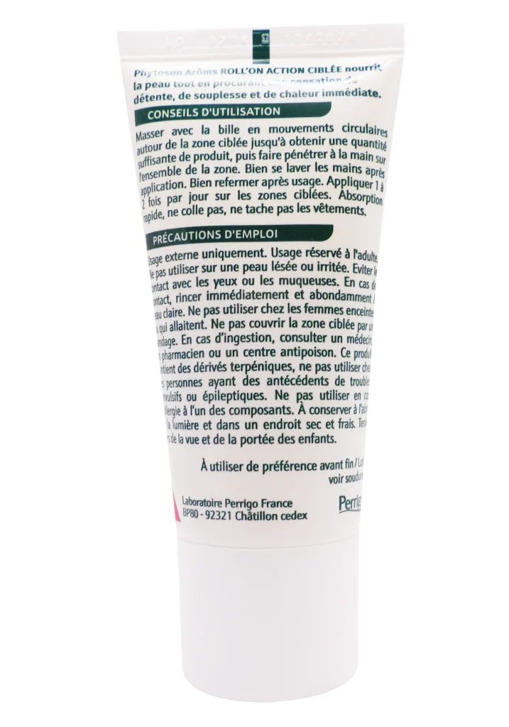 PHYTOSUN ROLL ON ACTION CIBLEE ARTICULATIONS 50 ML 4 dos tube