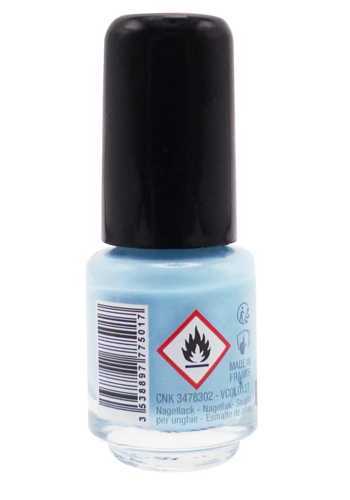 VITRY VERNIS A ONGLES MINI N°127 NUAGE 4ML 3 dos vernis nuage