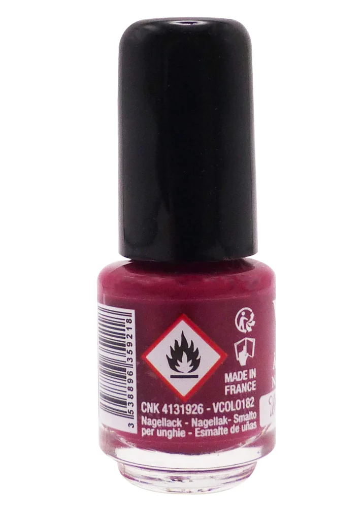 VITRY VERNIS A ONGLES MINI N°182 WITH LOVE 4ML 3 dos vernis vitry with love