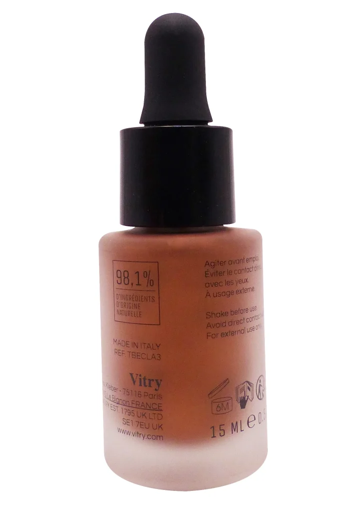 VITRY BOOSTER D'ECLAT 03 BRONZE 15 ML 4 dos vitry flacon 03 bronze