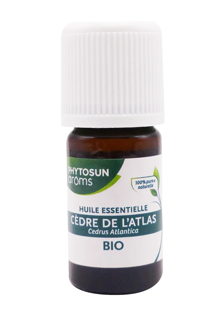 PHYTOSUN AROMS HUILE ESSENTIELLE CEDRE DE L'ATLAS 5ML 3 flacon cedre de latlas