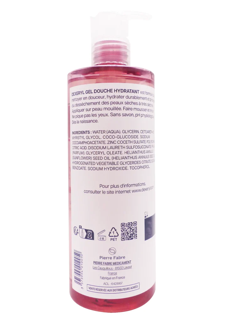 DEXERYL GEL DOUCHE HYDRATANT 500ML 3 gel douche hydratant dexeryl