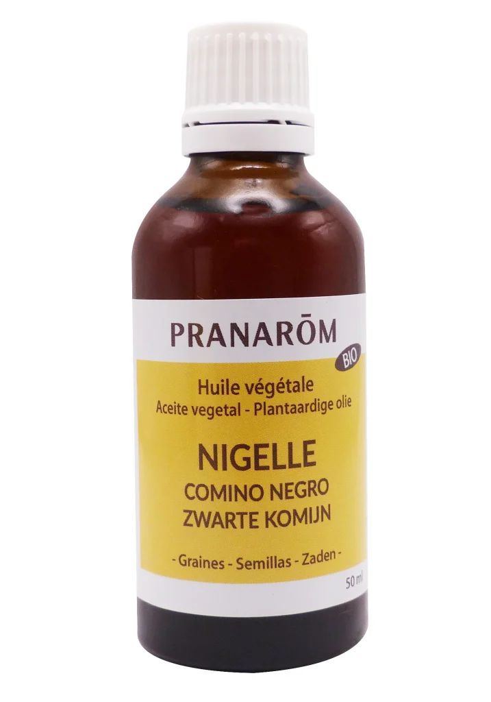 PRANAROM HUILE VEGETALE NIGELLE BIO 50ML 3 huile nigelle