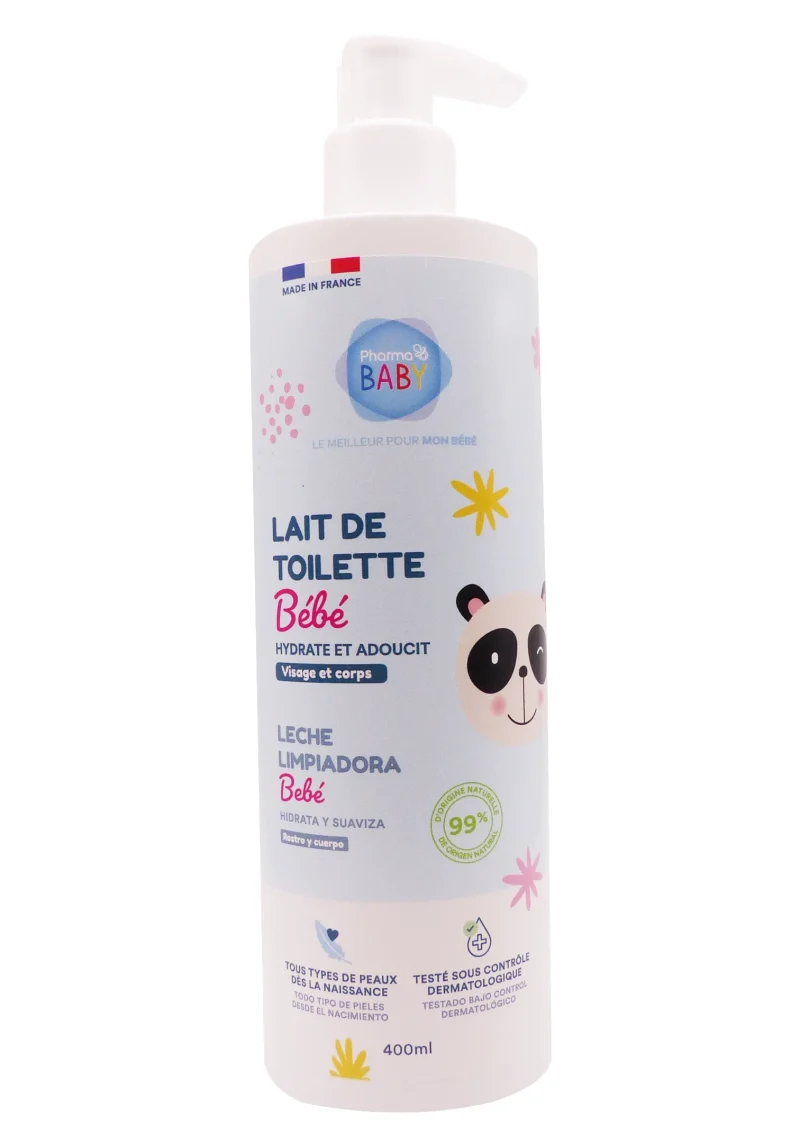 lait de toilette bébé pharmascience