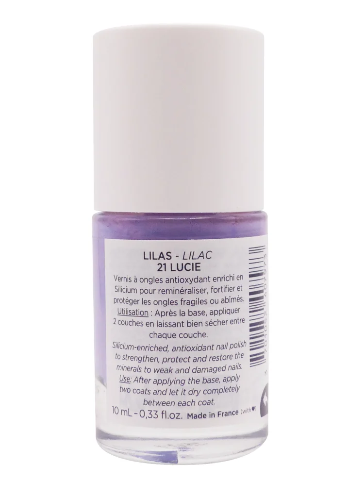 MEME VERNIS A ONGLES SILICIUM LILAS 21 LUCIE 10ML 3 lilas vernis meme dos