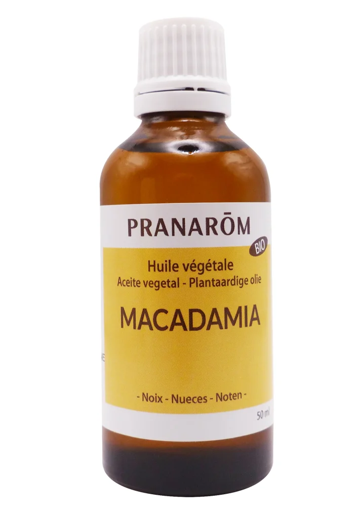 PRANAROM HUILE VEGETALE BIO MACADAMIA 50ML 3 macadamia huile vegetale pranarom