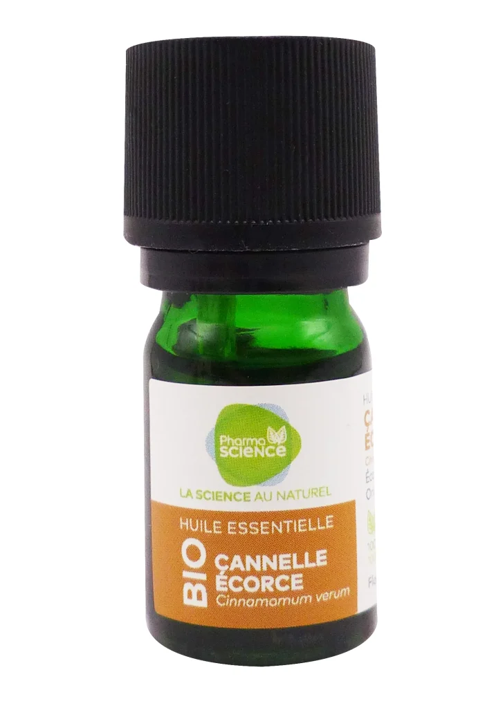 PHARMASCIENCE HUILE ESSENTIELLE CANNELLE ECORCE 5 ML 3 pharmascience cannelle bio