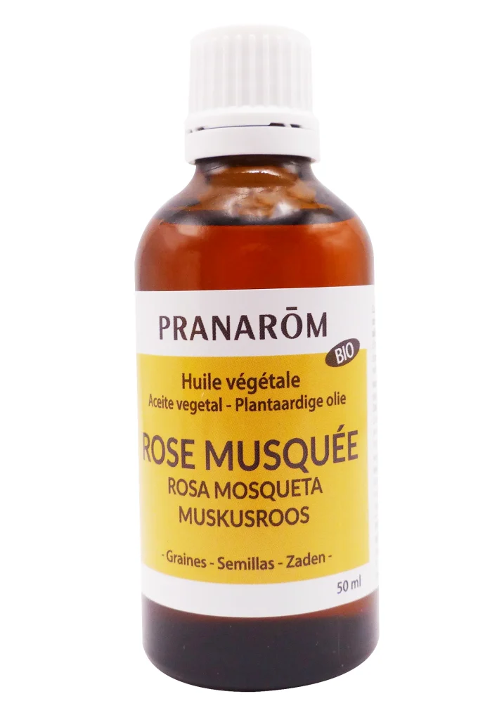 PRANAROM HUILE VEGETALE DE ROSE MUSQUEE 50ML 4 pranarom huile vegetale rose musquee flacon