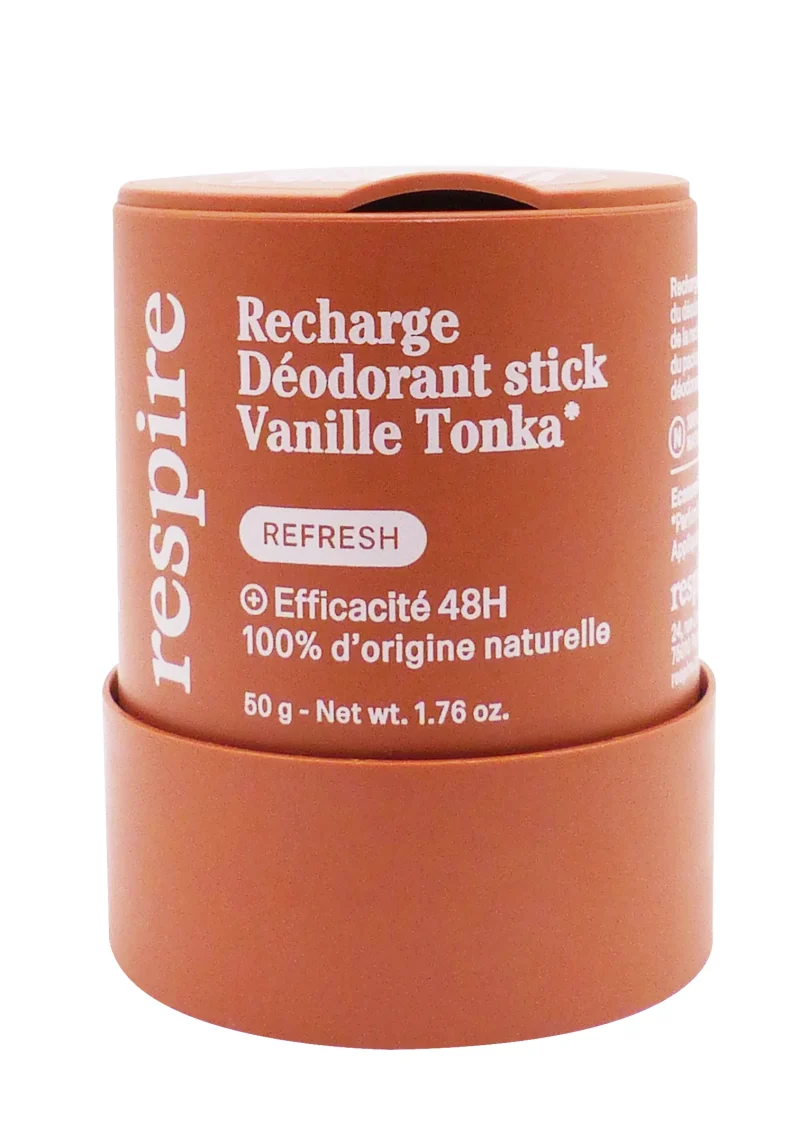 respire recharge deodorant vanille tonka