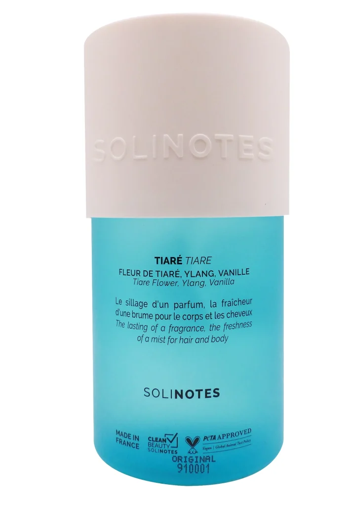 SOLINOTES TIARE BRUME PARFUMEE 180ML 3 solinotes brume tiare dos 180ml