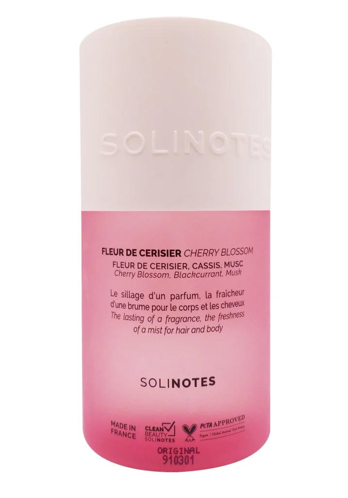 SOLINOTES FLEUR DE CERISIER BRUME PARFUMEE 180ML 3 solinotes fleur de cerisier