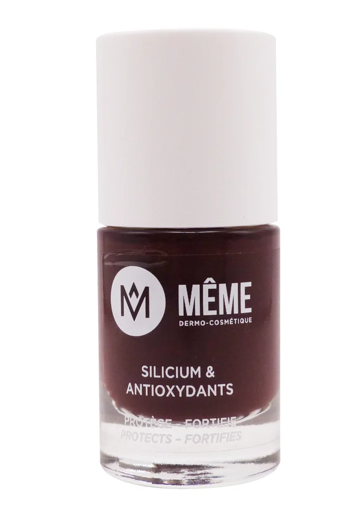 MEME VERNIS A ONGLES SILICIUM CHOCOLAT 10 CHRISTINE 10ML 2 vernis meme fonce
