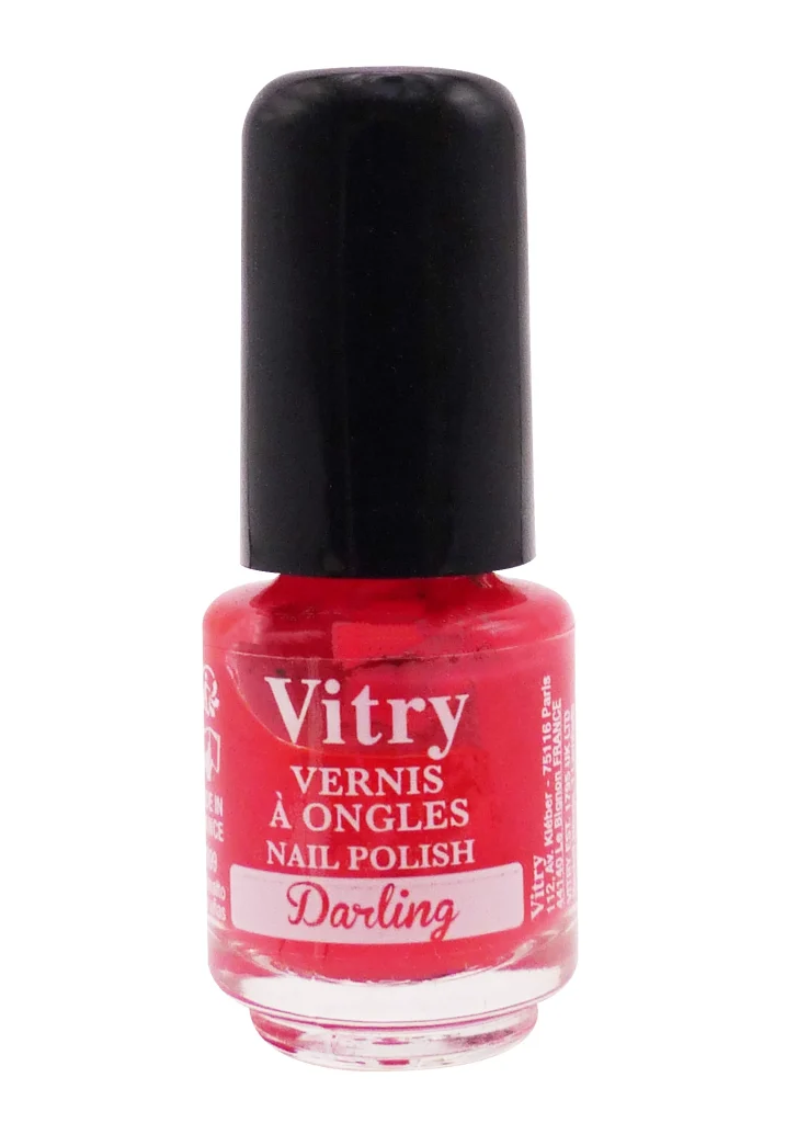 VITRY VERNIS A ONGLES MINI N°99 DARLING 4ML 2 vitry vernis a ongles darling
