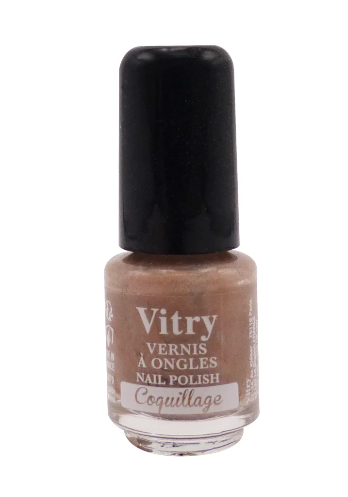 VITRY VERNIS A ONGLES N°70 COQUILLAGE 4 ML 2 vitry vernis coquillage