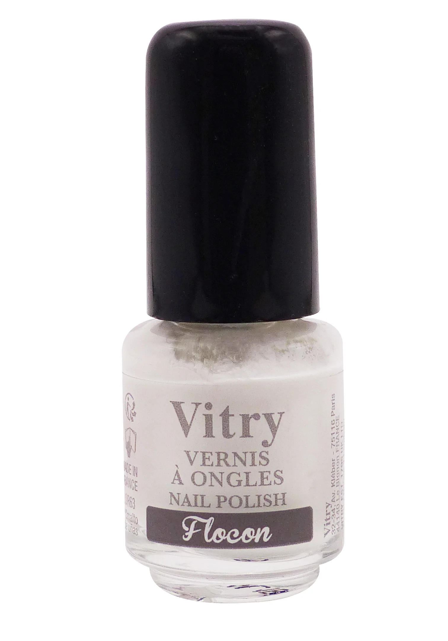 VITRY VERNIS A ONGLES MINI N°63 FLOCON 4ML 1 vitry vernis flocon