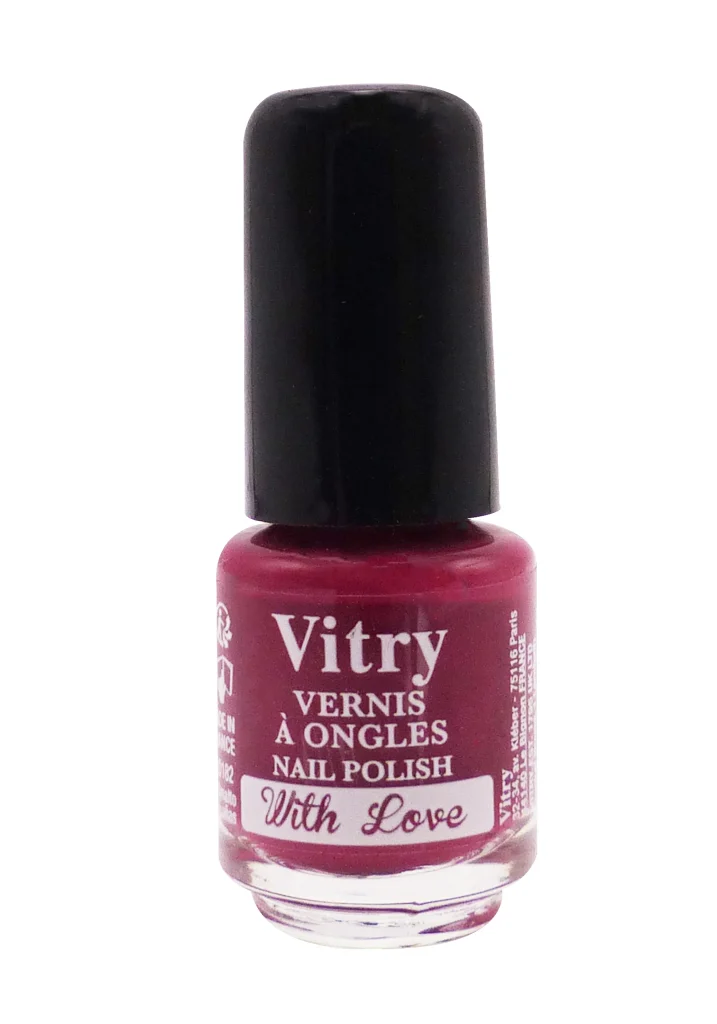 VITRY VERNIS A ONGLES MINI N°182 WITH LOVE 4ML 2 vitry verny with love