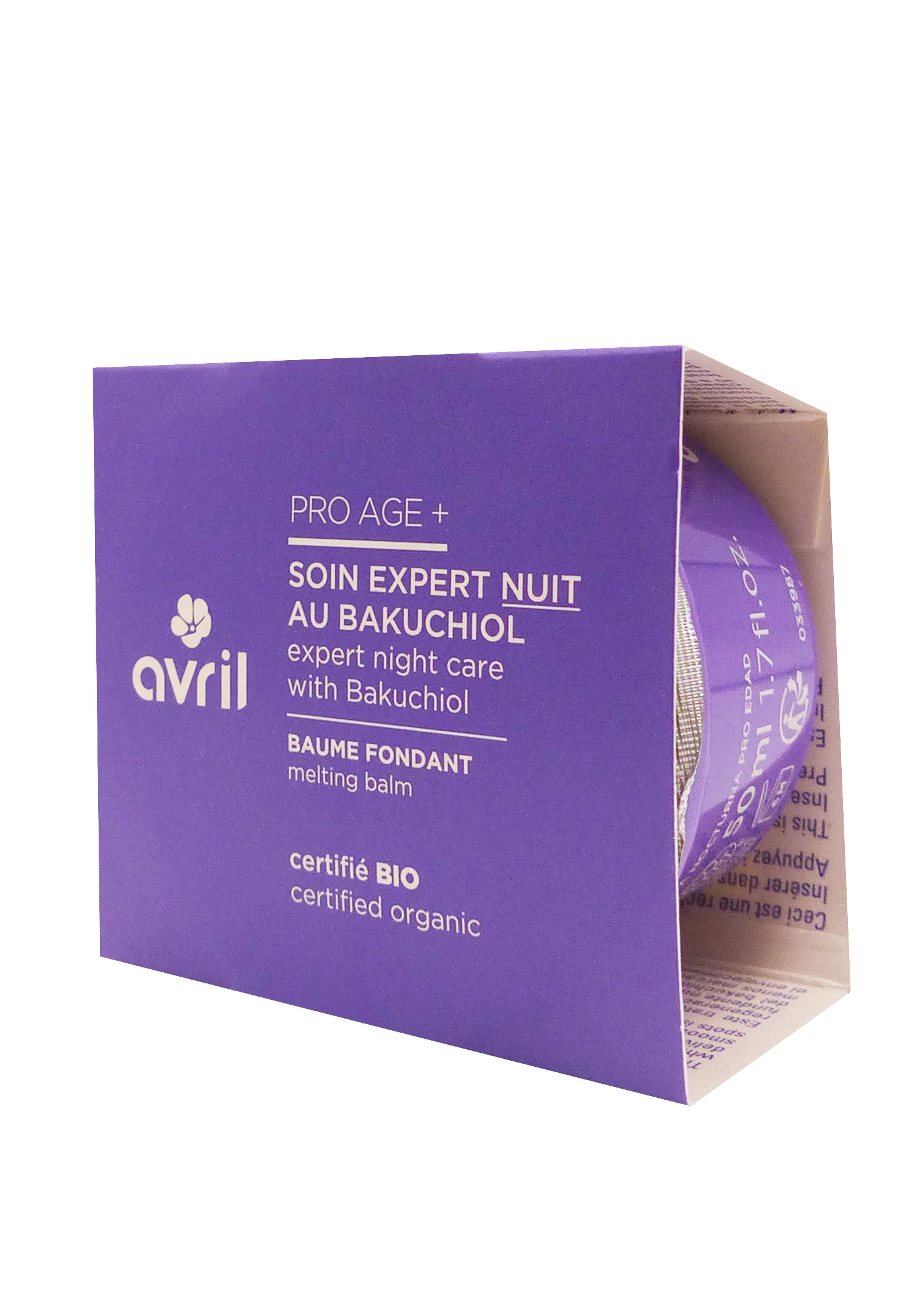 AVRIL RECHARGE SOIN EXPERT NUIT AU BAKUCHIOL BIO 50 ML 1 avril soin expert nuit bakuchiol