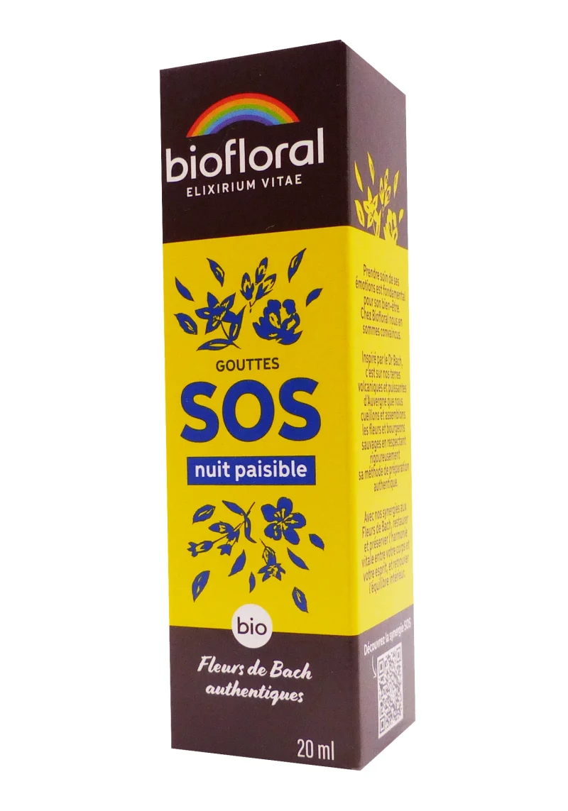 biofloral sos gouttes bio 20 ml
