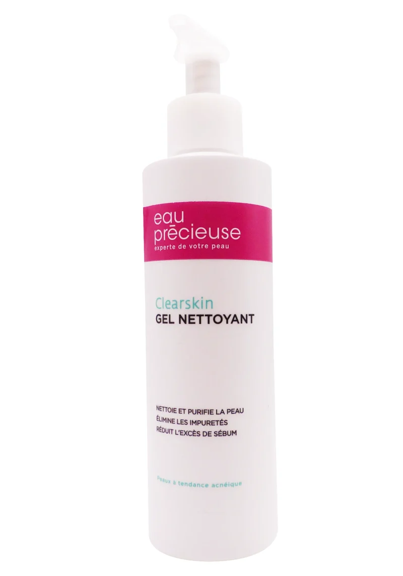 eau précieuse gel nettoyant