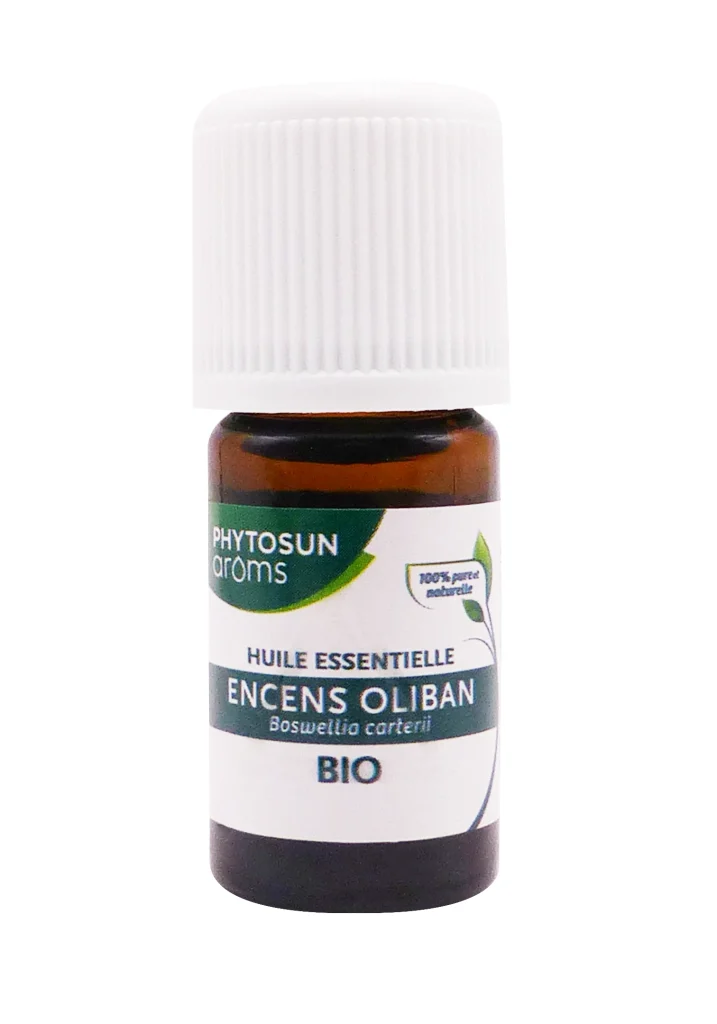 PHYTOSUN HUILE ESSENTILLE ENCENS OLIBAN BIO 5ML 3 encens oliban bio