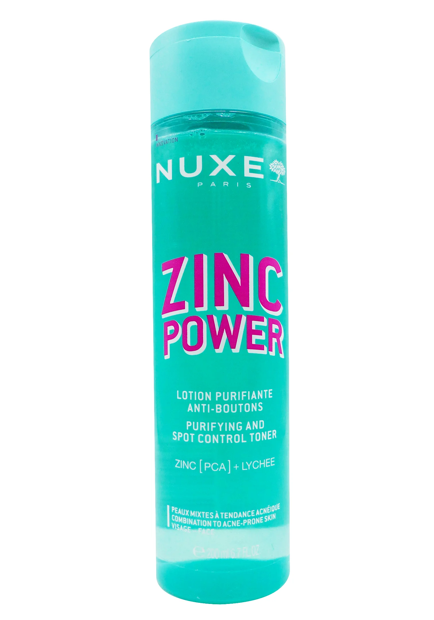 NUXE ZINC POWER LOTION PURIFIANTE ANTI-BOUTONS 200ML 1 nuxe zinc power lotion