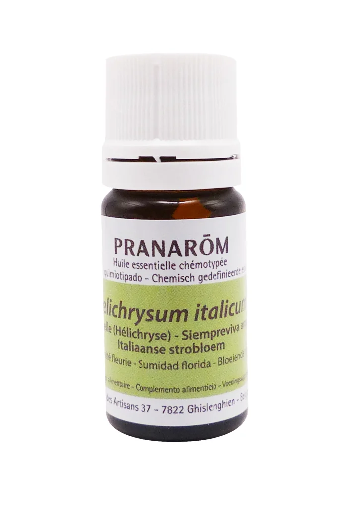 PRANAROM HUILE ESSENTIELLE IMMORTELLE 5ML 3 pranarom immortelle flacon